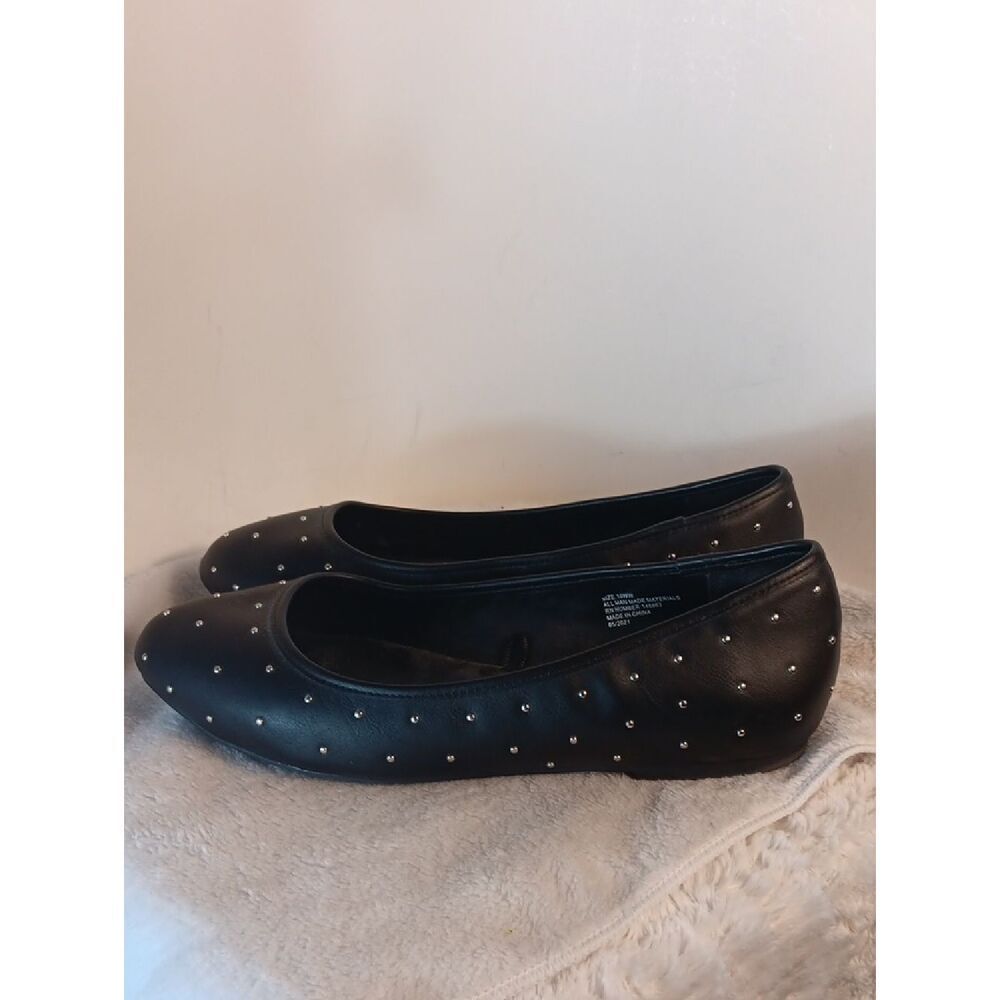 torrid Black Studded Ballet Flats